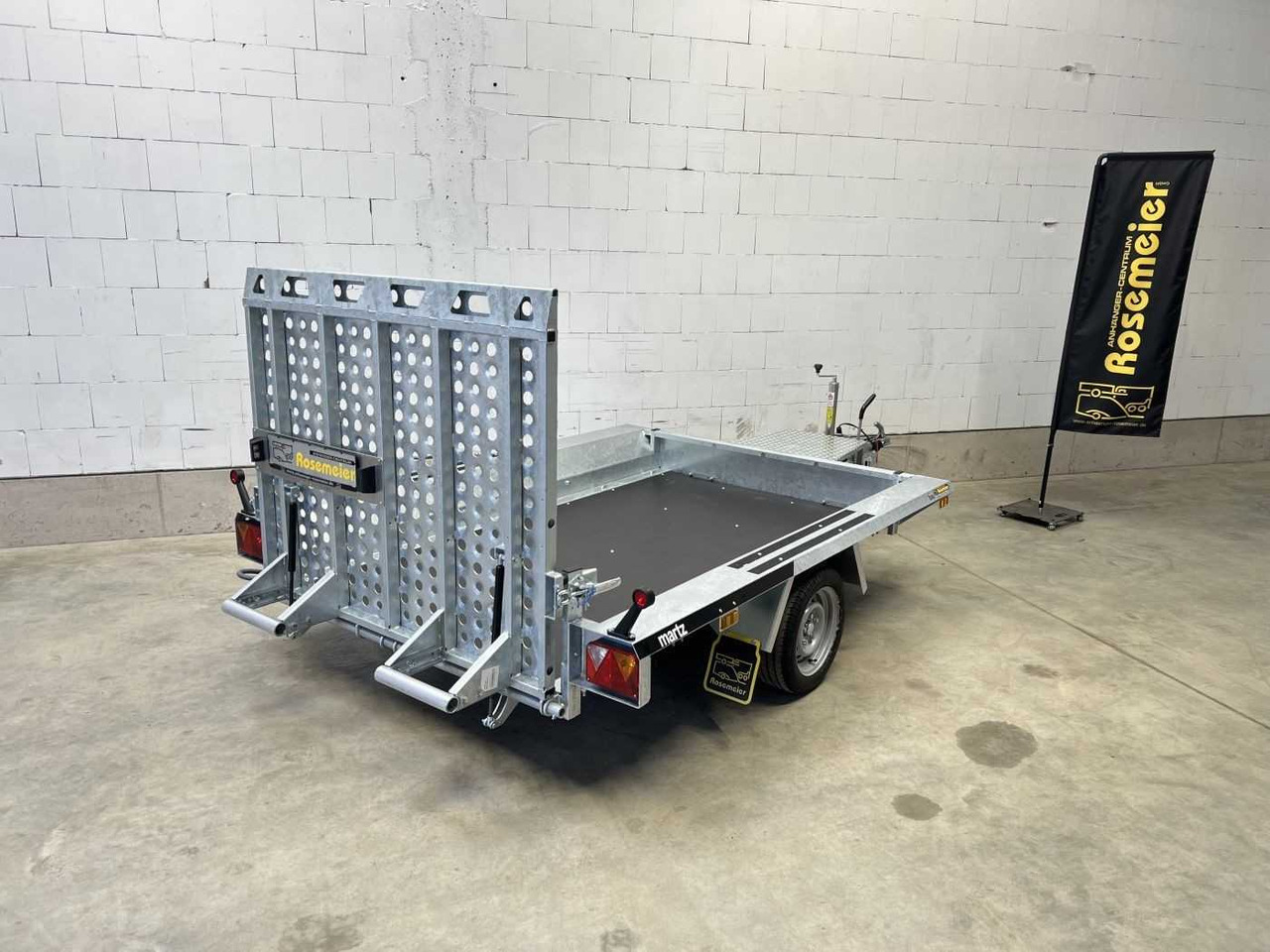 MARTZ BAU-3 260/2 S 1,8T Maschinentransporter - Remolque porta maquinaria: foto 4 MARTZ BAU-3 260/2 S 1,8T Maschinentransporter - Remolque porta maquinaria: foto 4