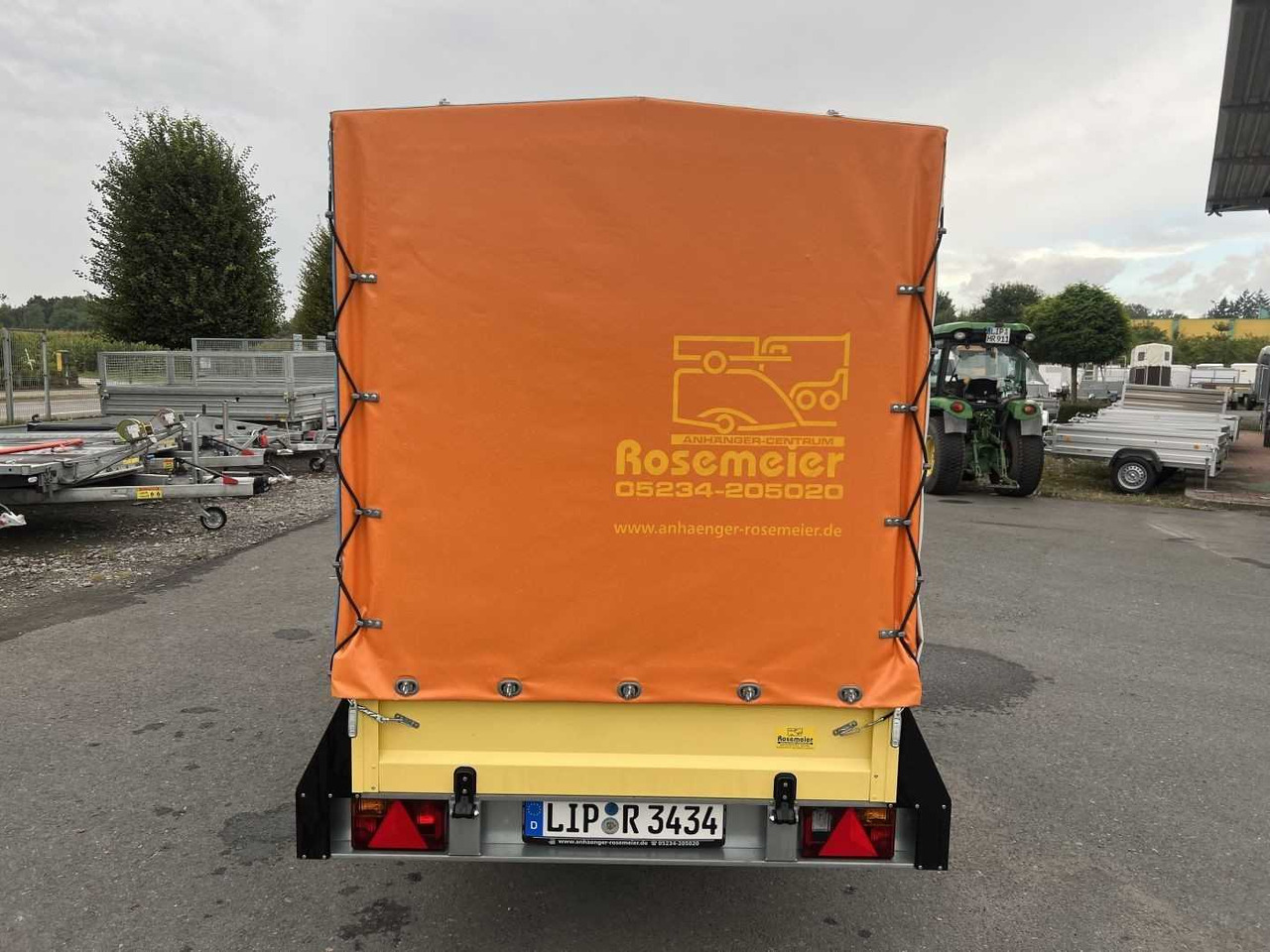 ROSEMEIER VE Spectrum B 13.25 Cirkus Plane Kastenanhänger geb - Remolque de coche: foto 4 ROSEMEIER VE Spectrum B 13.25 Cirkus Plane Kastenanhänger geb - Remolque de coche: foto 4