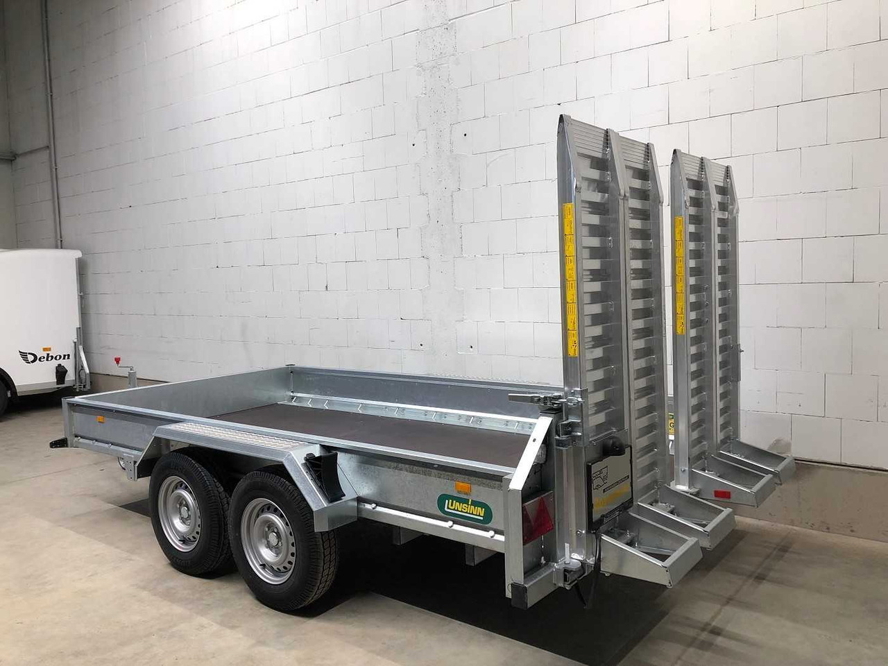 UNSINN UB 3618-35-14 Doppelrampe Maschinentransporter - Remolque porta maquinaria: foto 3 UNSINN UB 3618-35-14 Doppelrampe Maschinentransporter - Remolque porta maquinaria: foto 3