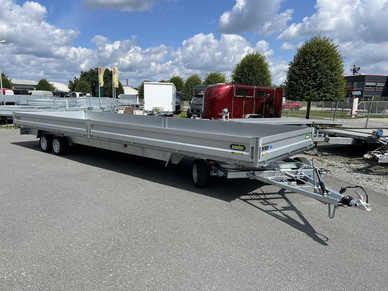 UNSINN UD-3 8424-35-13 Drehschemelanhänger - Remolque plataforma/ Caja abierta: foto 1 UNSINN UD-3 8424-35-13 Drehschemelanhänger - Remolque plataforma/ Caja abierta: foto 1