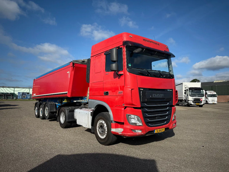 DAF XF 440 XF440 4X2 Komplett mit 2015 Schmitz Alu 27m3 Kipper €21899,- - Cabeza tractora: foto 5 DAF XF 440 XF440 4X2 Komplett mit 2015 Schmitz Alu 27m3 Kipper €21899,- - Cabeza tractora: foto 5