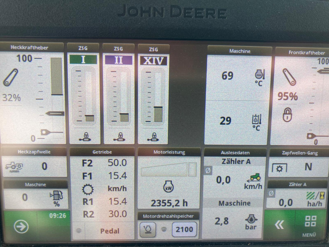 John Deere 6110R - Tractor: foto 4 John Deere 6110R - Tractor: foto 4