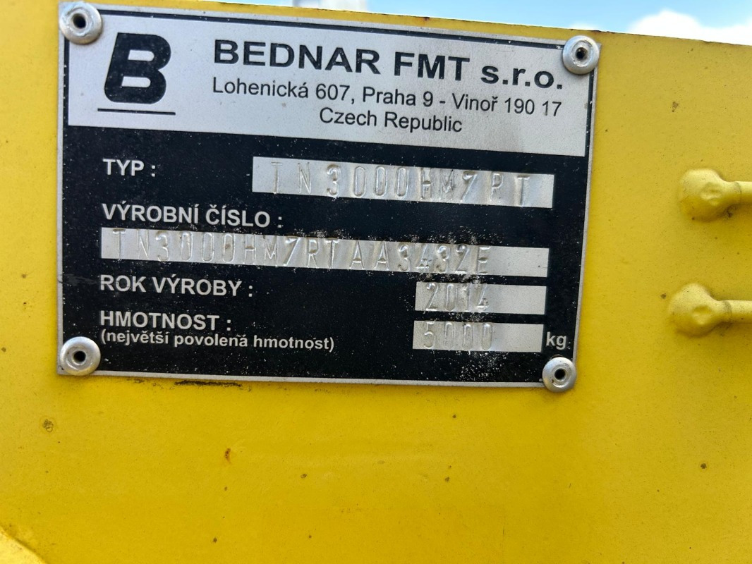 Bednar TN 3000 HM7RT - Cultivador: foto 4 Bednar TN 3000 HM7RT - Cultivador: foto 4