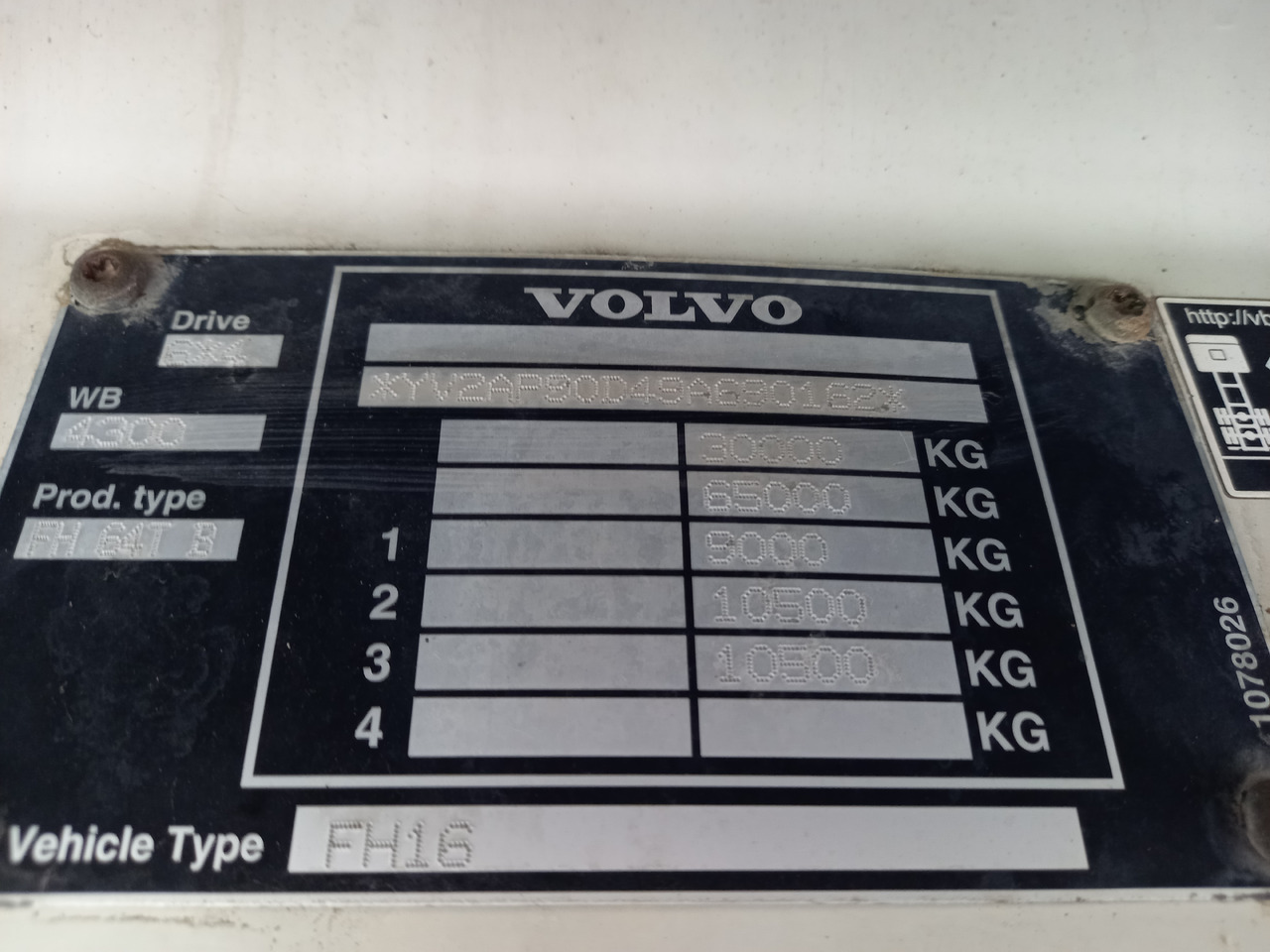 Cabeza tractora VOLVO FH 16, 6x4, 700, HÜDRAULIKA: foto 20