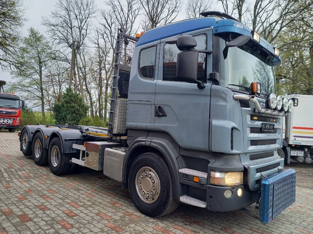 Camión multibasculante Scania R 480, 8x4, JOAB 24T HOOKLIFT: foto 9