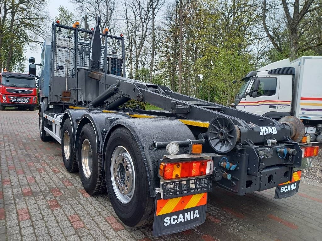 Camión multibasculante Scania R 480, 8x4, JOAB 24T HOOKLIFT: foto 22