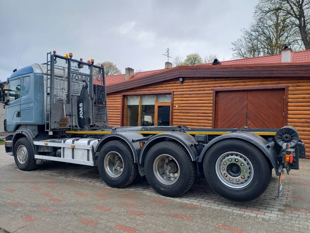 Camión multibasculante Scania R 480, 8x4, JOAB 24T HOOKLIFT: foto 13