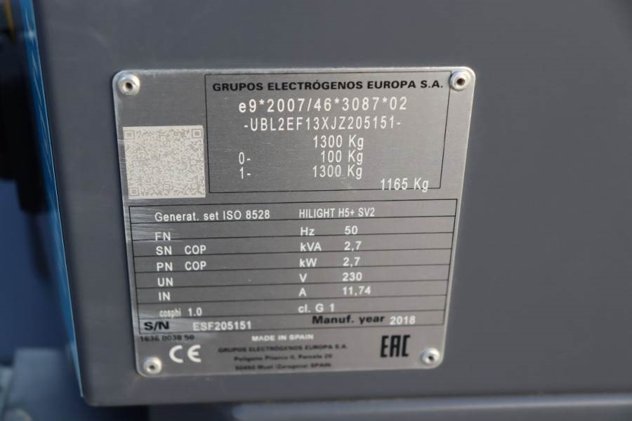 Torre de iluminación Atlas Copco HiLight H5+ SV2 Valid inspection, *Guarantee! Max: foto 10