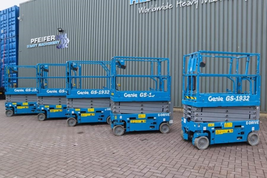 Plataforma de tijeras Genie GS1932 E-Drive Several In Stock, 8m Working Height: foto 8