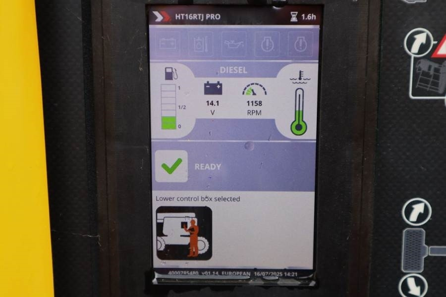 Haulotte HT16RTJ PRO NEW / UNUSED, Guarantee! Diesel, 4x4x4 - Plataforma telescopica: foto 5 Haulotte HT16RTJ PRO NEW / UNUSED, Guarantee! Diesel, 4x4x4 - Plataforma telescopica: foto 5