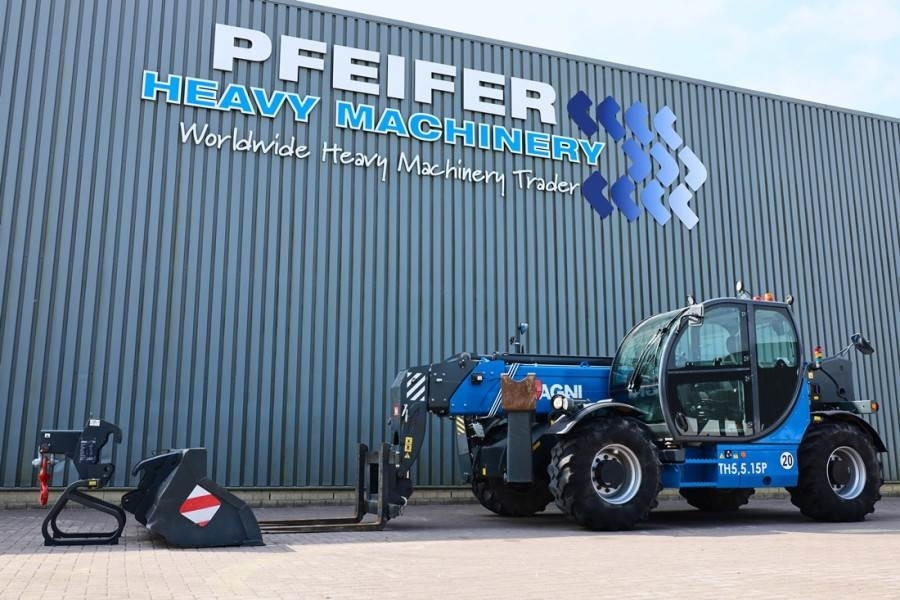 Magni - TH5,5.15-D7/D Diesel, 4x4x4 Drive, 5.5t Ca - Manipulador telescópico: foto 1 Magni - TH5,5.15-D7/D Diesel, 4x4x4 Drive, 5.5t Ca - Manipulador telescópico: foto 1