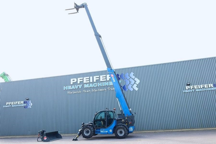 Magni - TH5,5.15-D7/D Diesel, 4x4x4 Drive, 5.5t Ca - Manipulador telescópico: foto 3 Magni - TH5,5.15-D7/D Diesel, 4x4x4 Drive, 5.5t Ca - Manipulador telescópico: foto 3