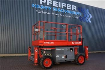 SkyJack SJ6826 Diesel, 4x4 Drive, 10m Working Height, 567k - Plataforma de tijeras: foto 1 SkyJack SJ6826 Diesel, 4x4 Drive, 10m Working Height, 567k - Plataforma de tijeras: foto 1