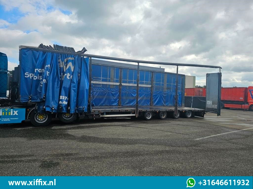 Dinkel 4-ass. Semi dieplader met elektrische huifopbouw / 2x naloop gestuurd - Semirremolque góndola rebajadas: foto 4 Dinkel 4-ass. Semi dieplader met elektrische huifopbouw / 2x naloop gestuurd - Semirremolque góndola rebajadas: foto 4