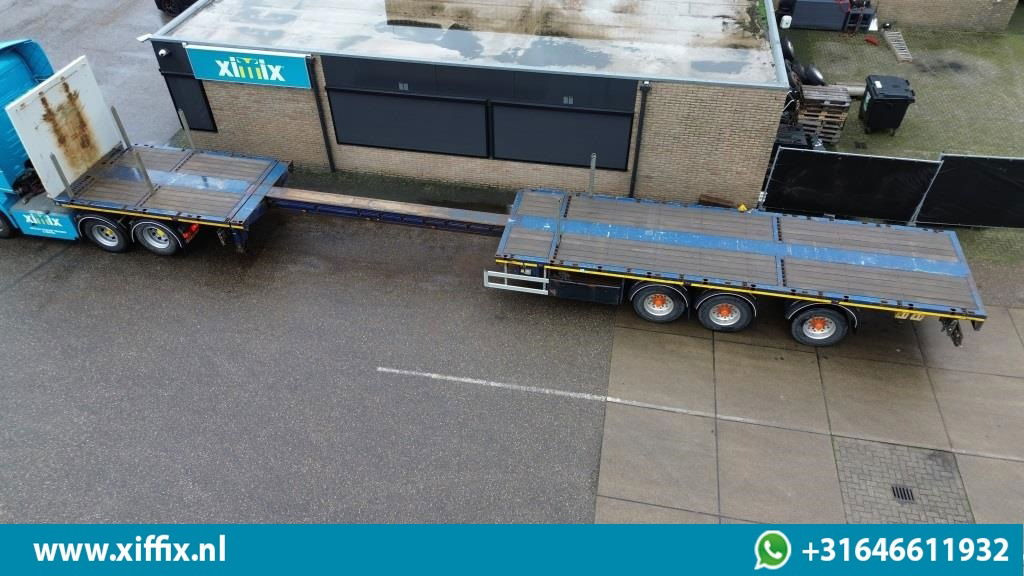 Doll 3-ass. Vlakke uitschuifbare oplegger / Naloop gestuurd - Semirremolque plataforma/ Caja abierta: foto 2 Doll 3-ass. Vlakke uitschuifbare oplegger / Naloop gestuurd - Semirremolque plataforma/ Caja abierta: foto 2