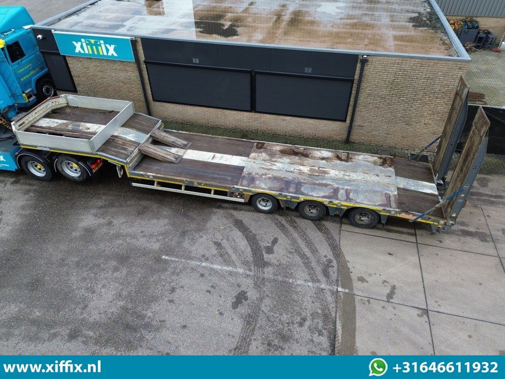 Nooteboom 3-ass. Semi dieplader met hydr. Kleppen / Naloop gestuurd - Semirremolque góndola rebajadas: foto 2 Nooteboom 3-ass. Semi dieplader met hydr. Kleppen / Naloop gestuurd - Semirremolque góndola rebajadas: foto 2