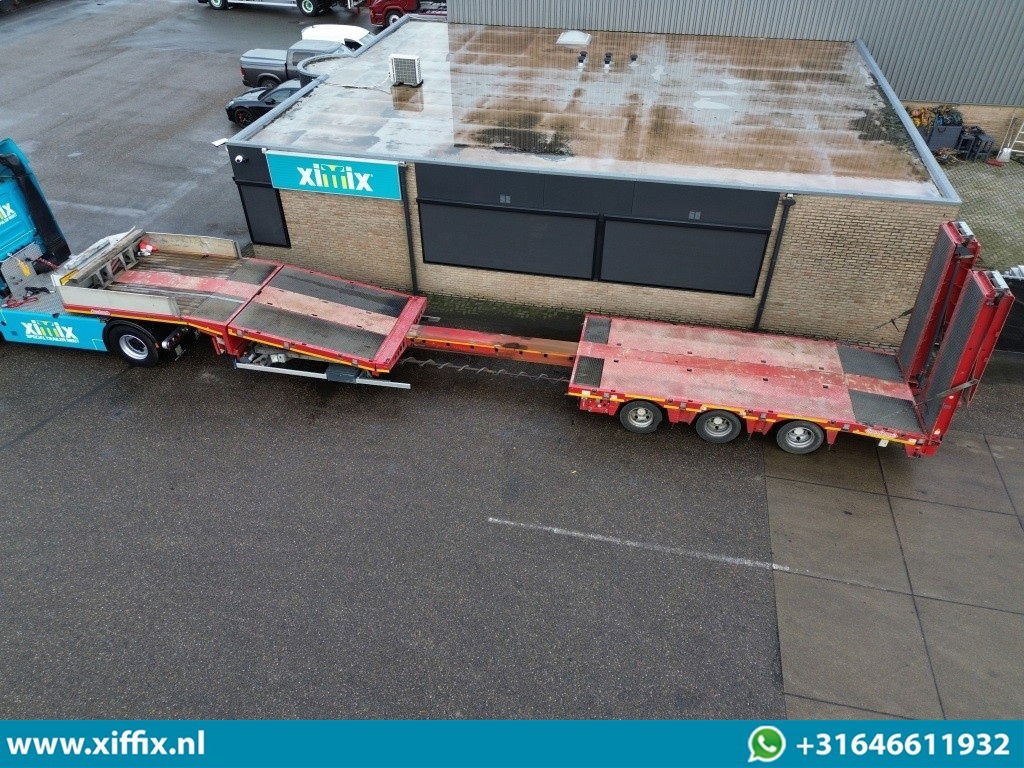 Nooteboom 3-ass. Uitschuifbare semi dieplader met dubbele hydr. Kleppen en Hefbed / Naloop gestuurd - Semirremolque góndola rebajadas: foto 2 Nooteboom 3-ass. Uitschuifbare semi dieplader met dubbele hydr. Kleppen en Hefbed / Naloop gestuurd - Semirremolque góndola rebajadas: foto 2