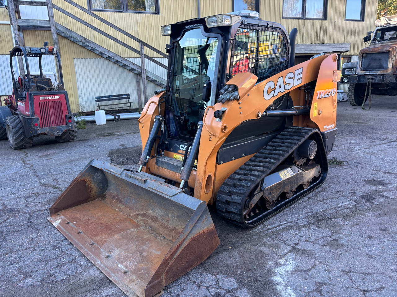 Case TR270 High Flow - Cargadora de ruedas: foto 1 Case TR270 High Flow - Cargadora de ruedas: foto 1