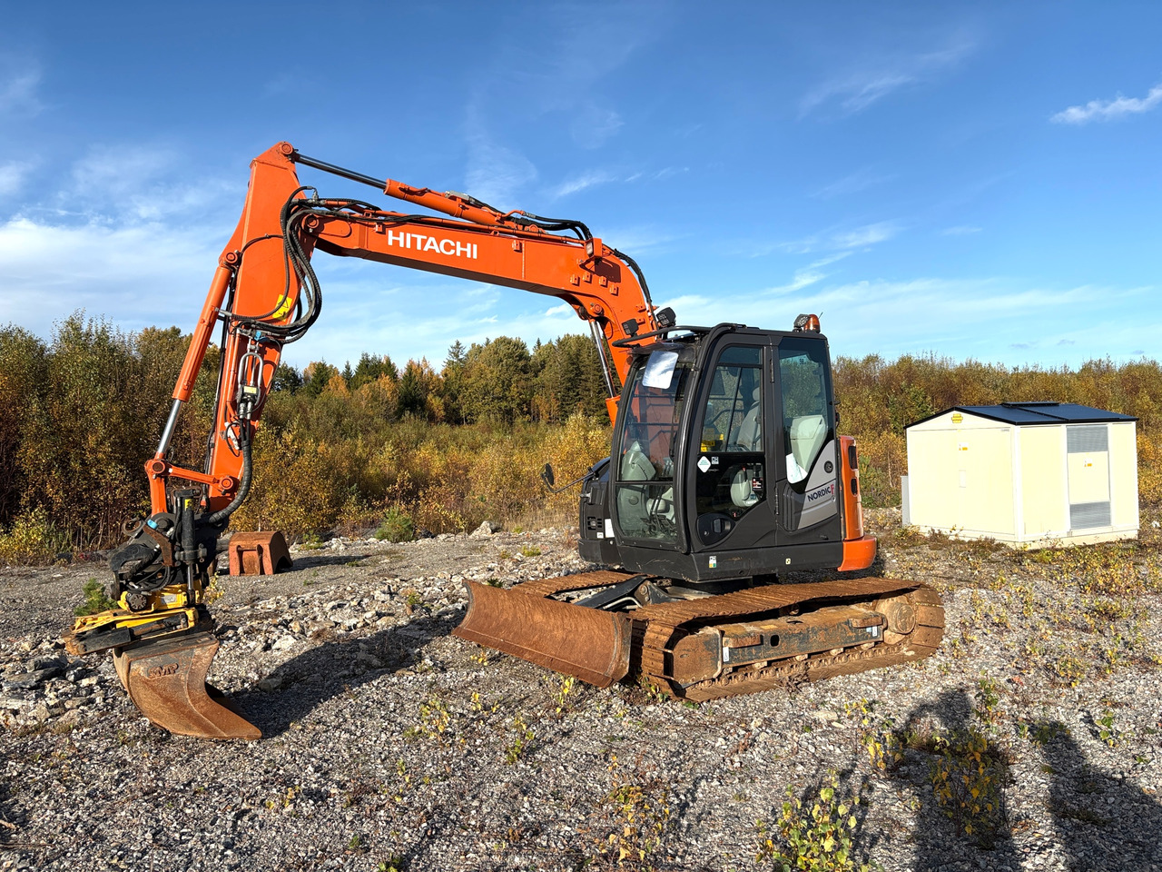 Hitachi ZX85US-6 - Excavadora: foto 1 Hitachi ZX85US-6 - Excavadora: foto 1