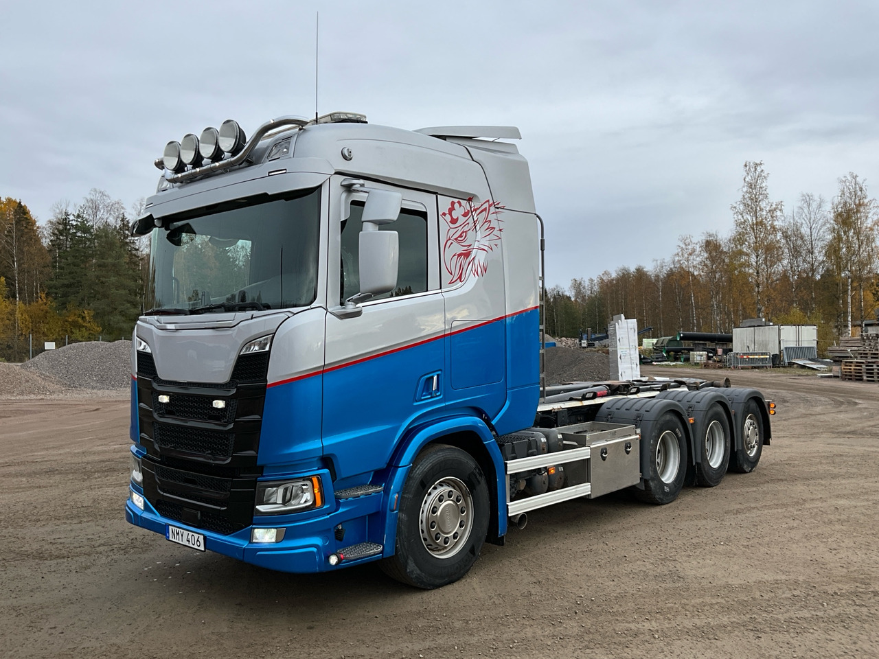 Scania R580 - Camión multibasculante: foto 1 Scania R580 - Camión multibasculante: foto 1