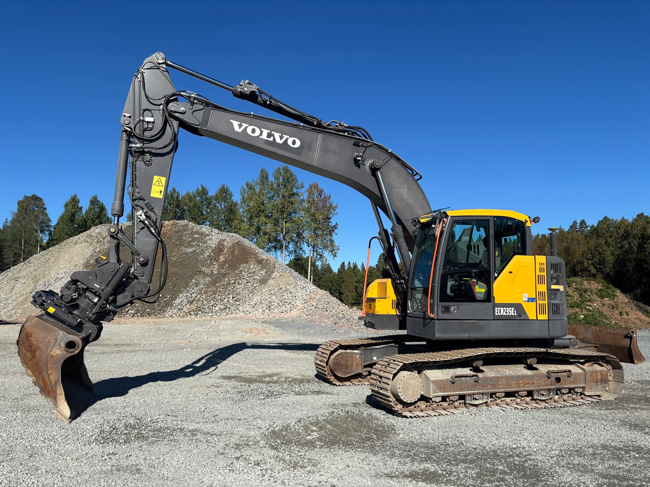 Volvo ECR235EL - Excavadora: foto 1 Volvo ECR235EL - Excavadora: foto 1