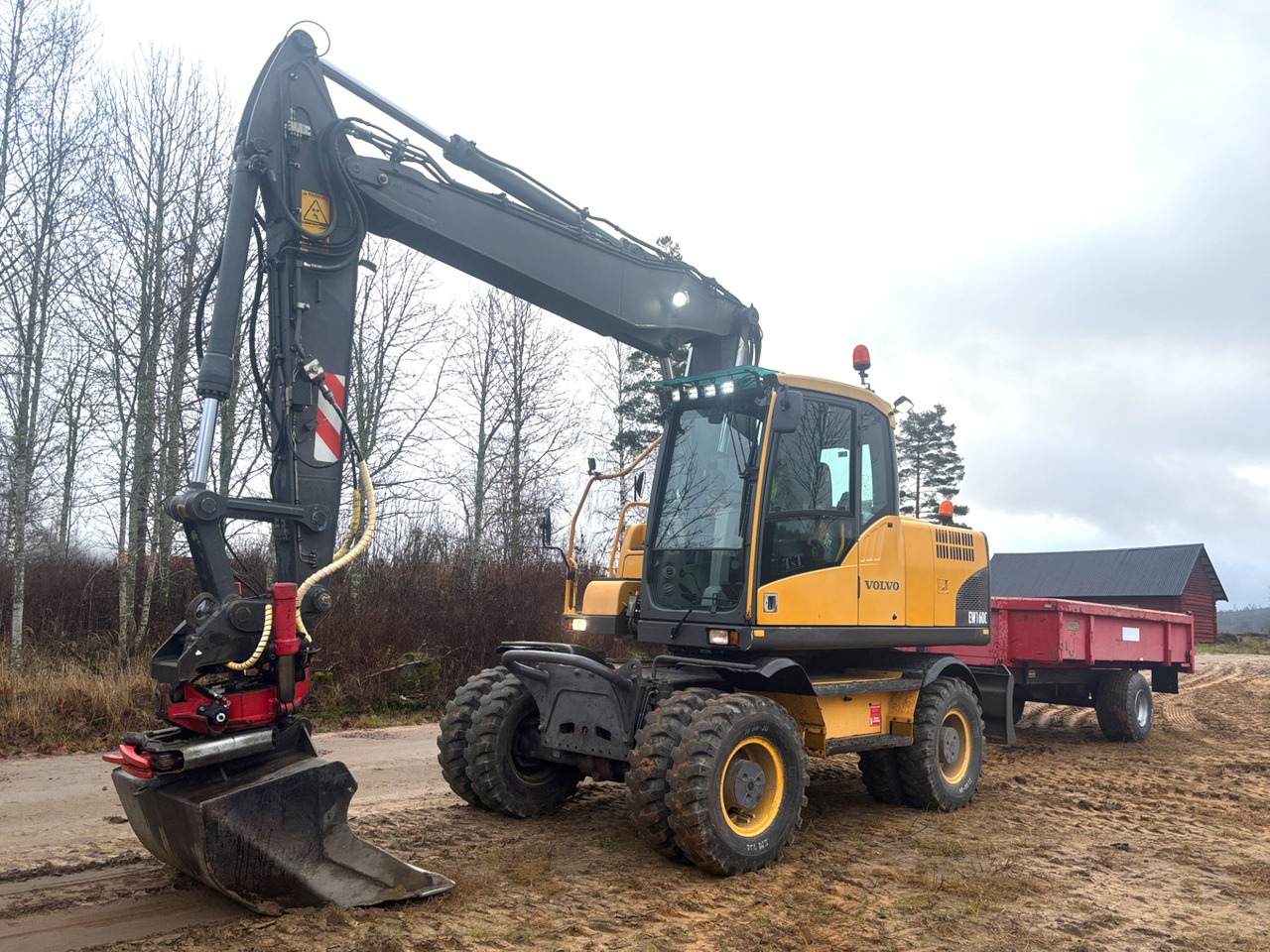 Volvo EW160C - Excavadora: foto 1 Volvo EW160C - Excavadora: foto 1