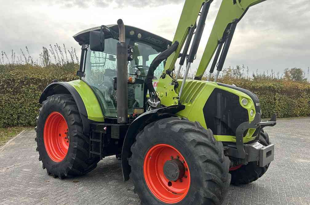 Claas Arion 640 cis, lucht, frontlader - Tractor: foto 4 Claas Arion 640 cis, lucht, frontlader - Tractor: foto 4
