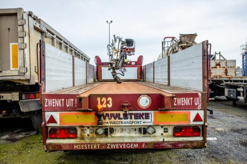 Kwb KRAAN/CRANE/GRUE/KRAN - KENNIS 16 TON/M(3xhydr.) - Semirremolque plataforma/ Caja abierta: foto 2 Kwb KRAAN/CRANE/GRUE/KRAN - KENNIS 16 TON/M(3xhydr.) - Semirremolque plataforma/ Caja abierta: foto 2