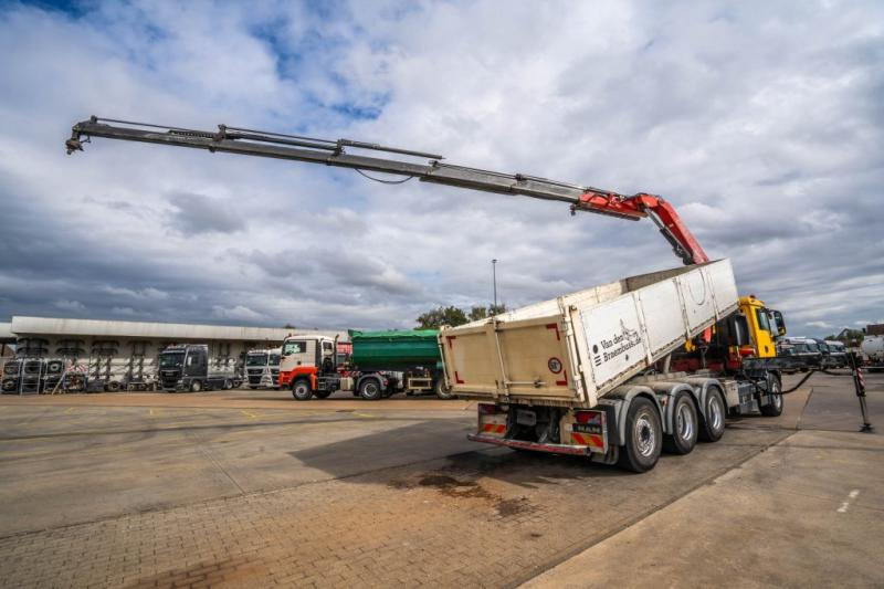 MAN TGS 32.400 BL + Fassi 245A/5x - Camión volquete, Camión grúa: foto 4 MAN TGS 32.400 BL + Fassi 245A/5x - Camión volquete, Camión grúa: foto 4