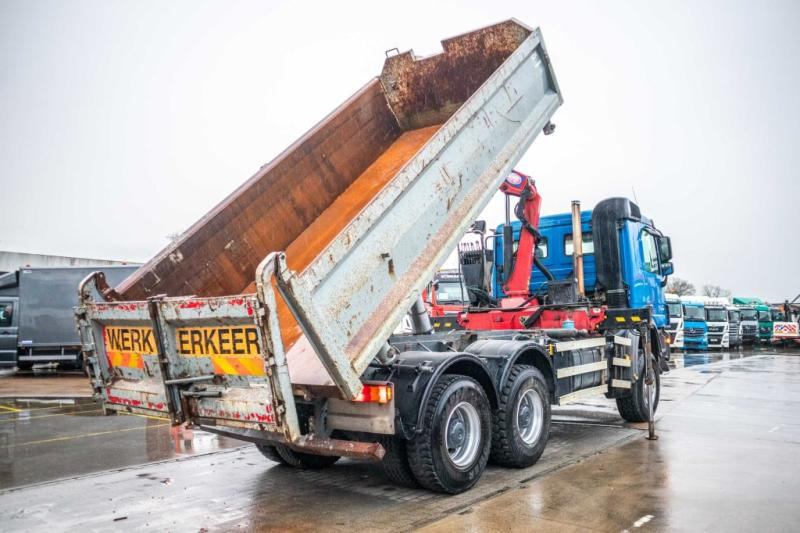 Mercedes ACTROS 3344 AK - HMF 1643 Z2 - Camión volquete, Camión grúa: foto 4 Mercedes ACTROS 3344 AK - HMF 1643 Z2 - Camión volquete, Camión grúa: foto 4