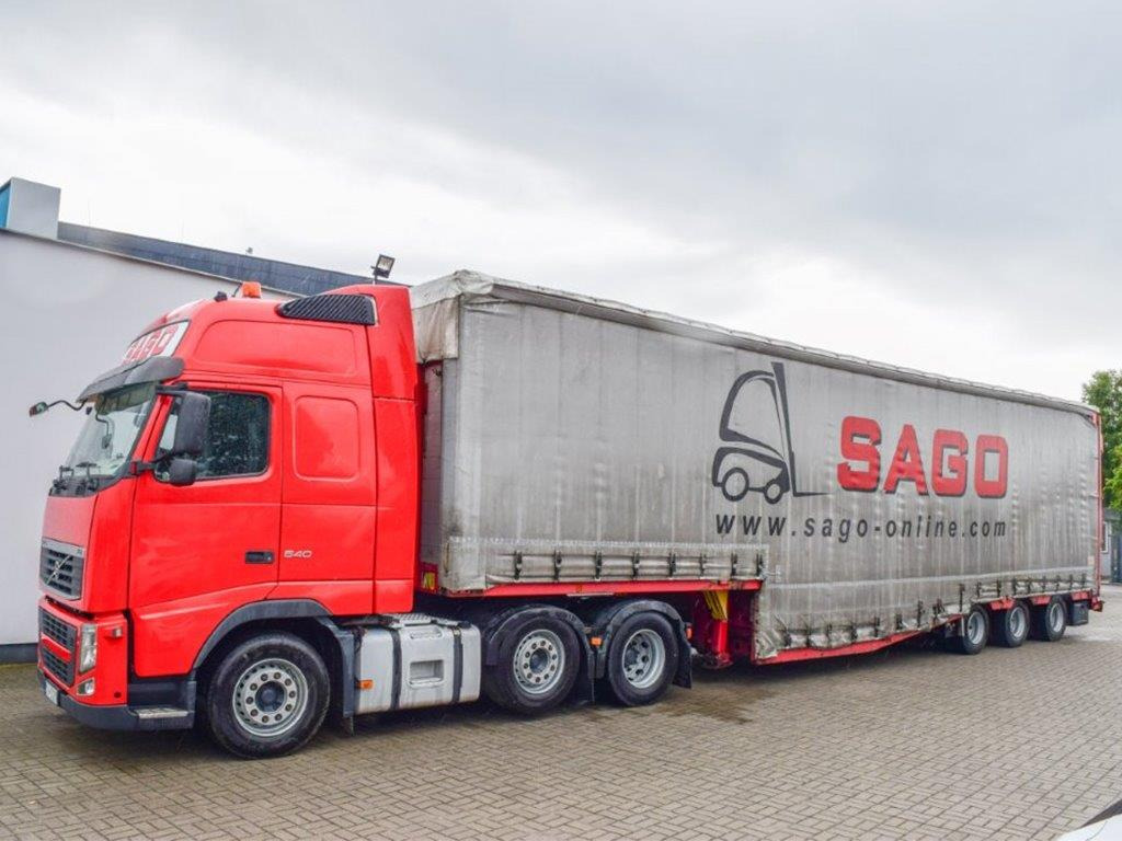 Volvo FH 540 6x2 - Cabeza tractora, Semirremolque portavehículos: foto 4 Volvo FH 540 6x2 - Cabeza tractora, Semirremolque portavehículos: foto 4