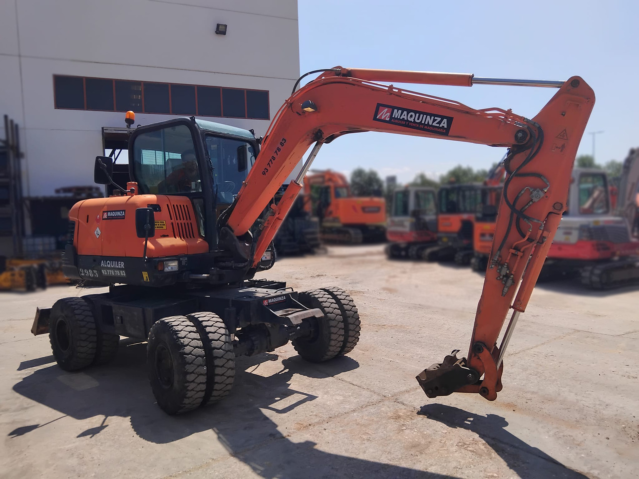 DOOSAN DX55W - Miniexcavadora: foto 4 DOOSAN DX55W - Miniexcavadora: foto 4