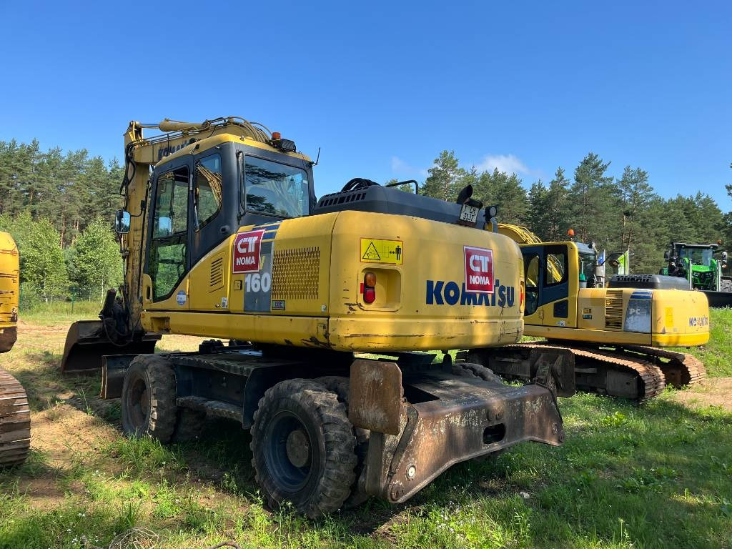 Komatsu PW 160-7 - Excavadora de ruedas: foto 4 Komatsu PW 160-7 - Excavadora de ruedas: foto 4