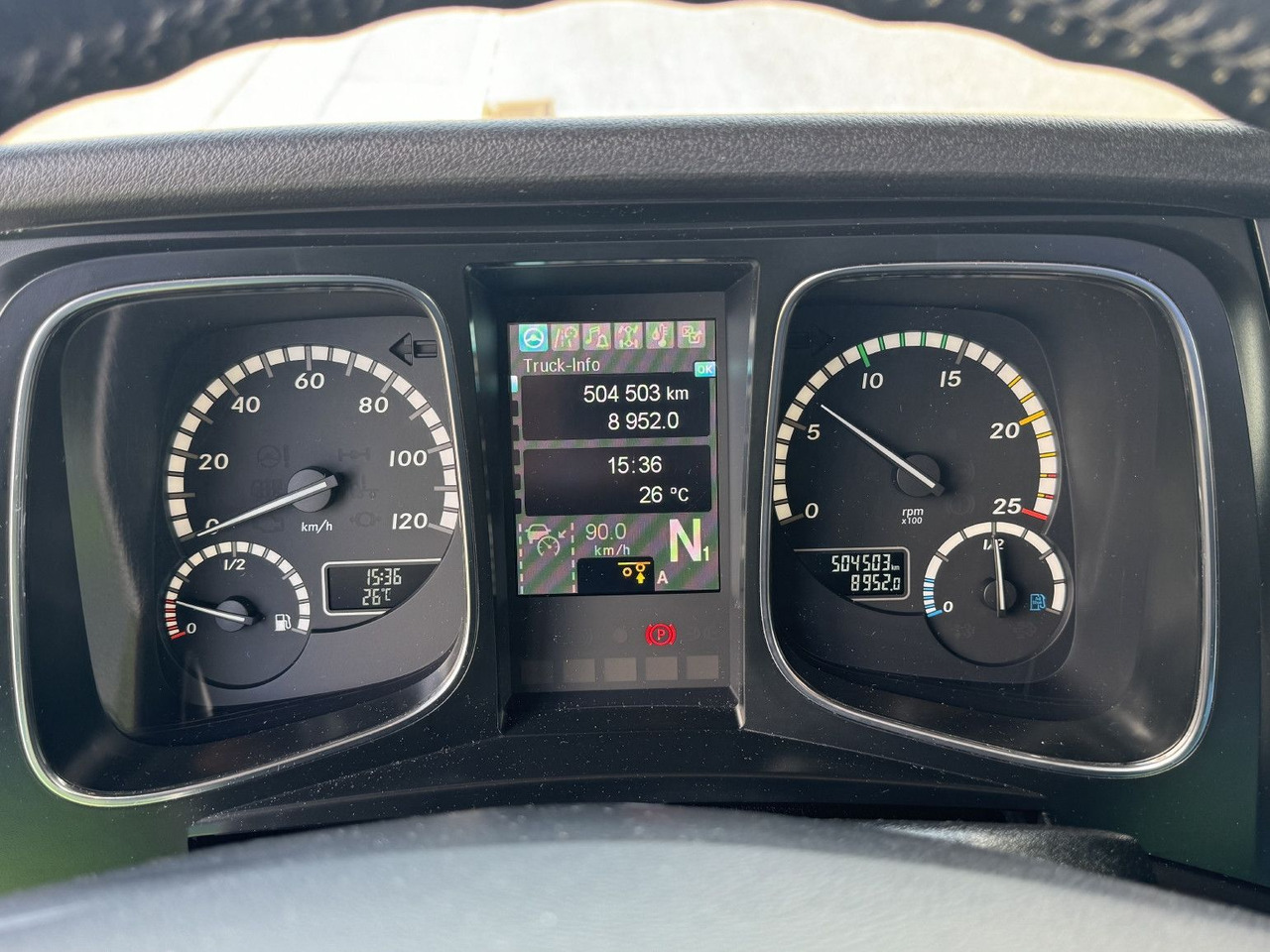 Camión frigorífico Mercedes-Benz Actros 2533L Tiefkühl 5-Fleisch-Rohrbahnen TKing: foto 18