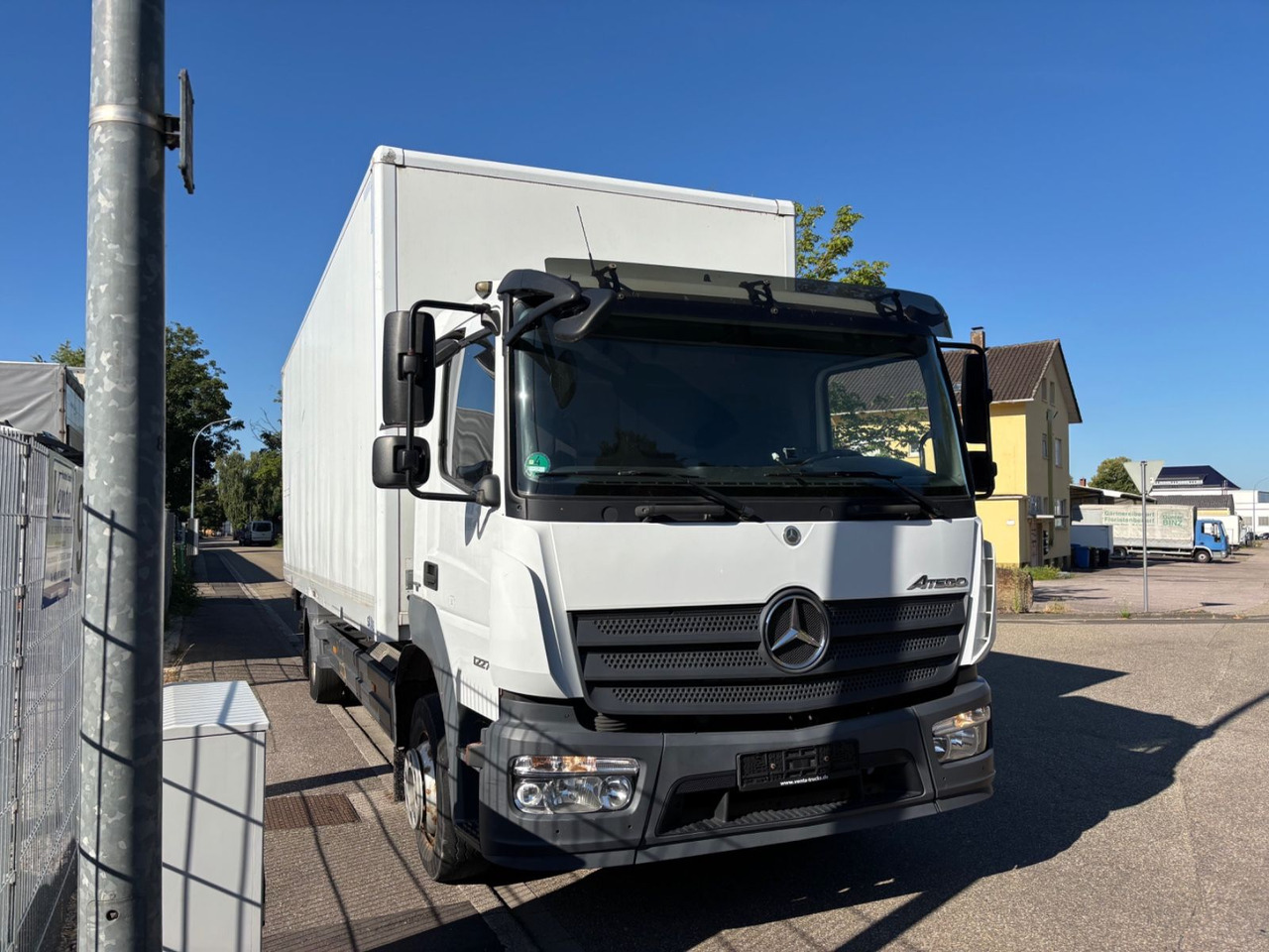 Mercedes-Benz Atego III 1227L, Euro-6, Klima, LBW - Camión caja cerrada: foto 3 Mercedes-Benz Atego III 1227L, Euro-6, Klima, LBW - Camión caja cerrada: foto 3