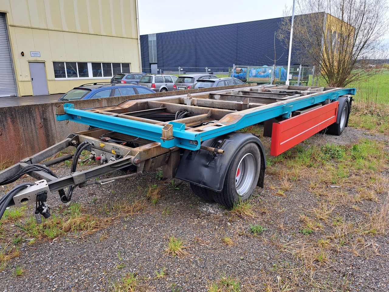 Gföllner Kombianhänger - Remolque multilift/ Portacontenedores de cadenas: foto 1 Gföllner Kombianhänger - Remolque multilift/ Portacontenedores de cadenas: foto 1