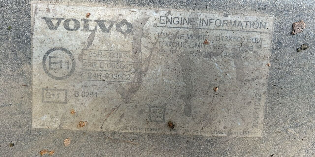 Volvo D13K   Volvo D13K truck - Motor para Camión: foto 4 Volvo D13K   Volvo D13K truck - Motor para Camión: foto 4
