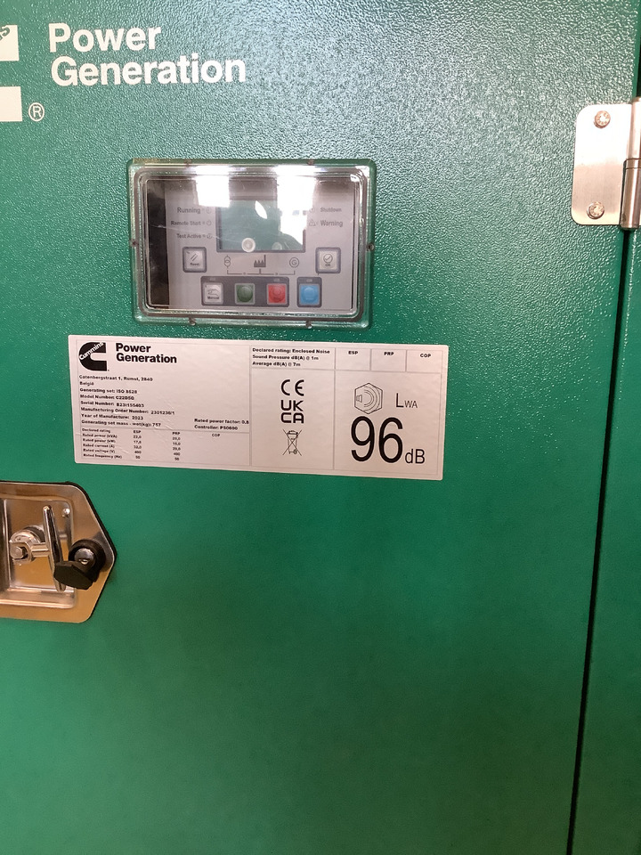 Cummins C22D5Q. 22KVA Generator. Brand new. - Generador industriale: foto 5 Cummins C22D5Q. 22KVA Generator. Brand new. - Generador industriale: foto 5