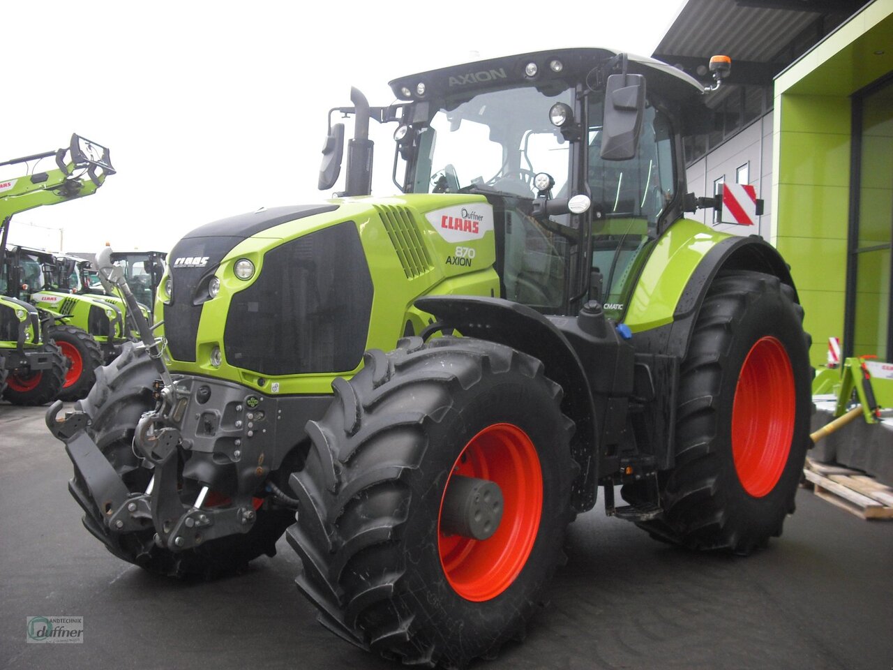 CLAAS Axion 870 CMATIC CEBIS - Tractor: foto 4 CLAAS Axion 870 CMATIC CEBIS - Tractor: foto 4