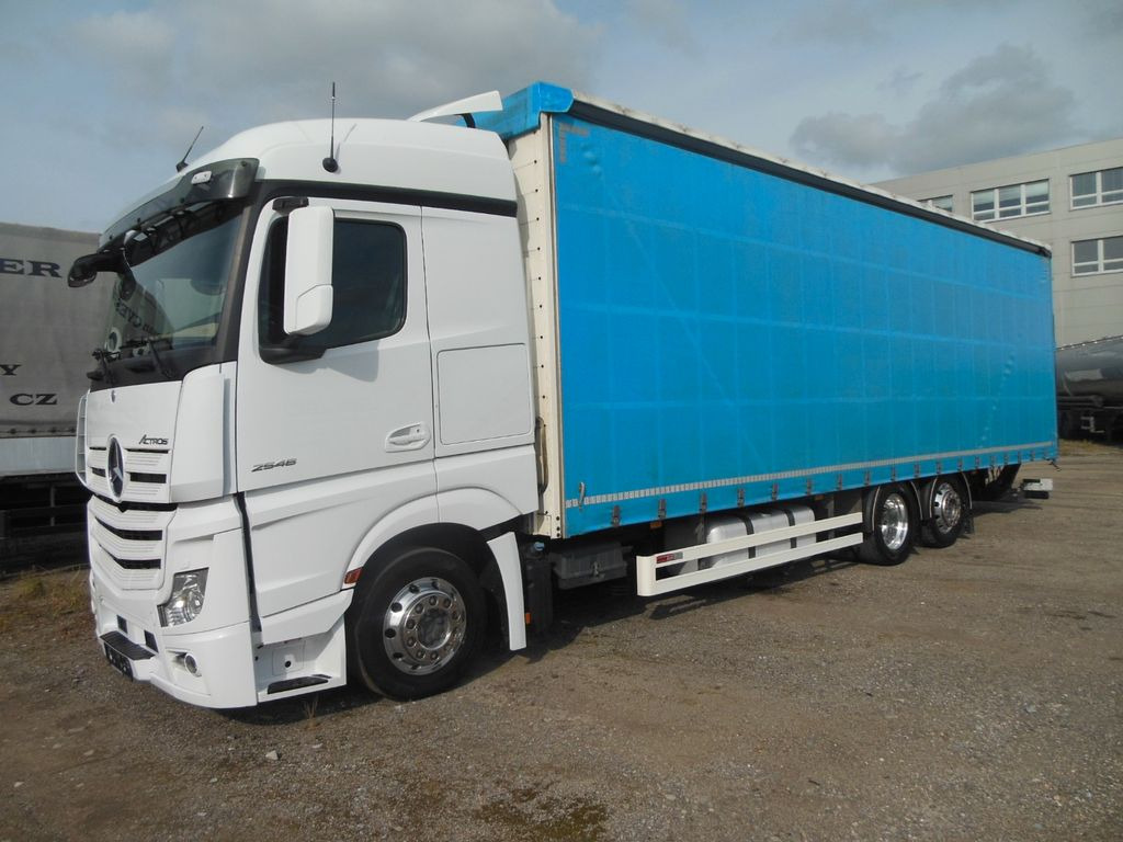 Mercedes-Benz ACTROS 2546, 24 PALETTEN, LBW, ALU FELGEN, TOP!! Mercedes-Benz ACTROS 2546, 24 PALETTEN, LBW, ALU FELGEN, TOP!! - Camión lona: foto 1 Mercedes-Benz ACTROS 2546, 24 PALETTEN, LBW, ALU FELGEN, TOP!! Mercedes-Benz ACTROS 2546, 24 PALETTEN, LBW, ALU FELGEN, TOP!! - Camión lona: foto 1