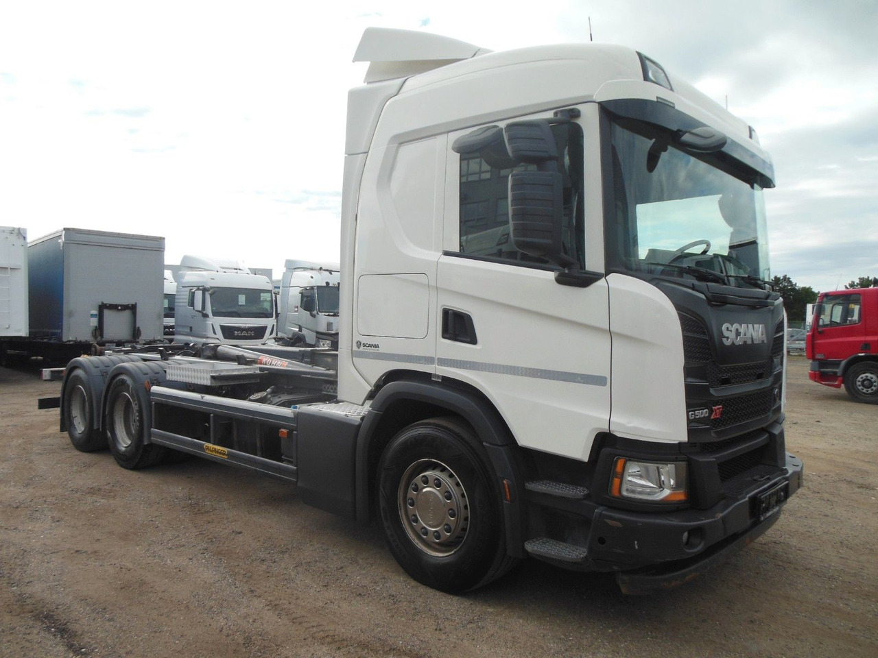 Scania G500, 6X4, RETARDER, PALFINGER T20 - Camión multibasculante: foto 2 Scania G500, 6X4, RETARDER, PALFINGER T20 - Camión multibasculante: foto 2