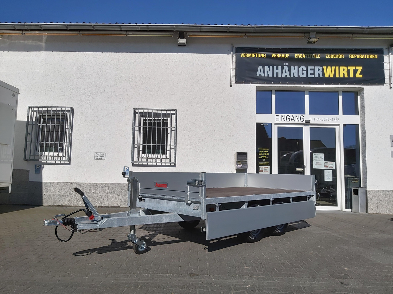 Anssems Hochlader PSX - S 2500 305x153x30cm (M) 2500kg preorder Aktion online - Remolque plataforma/ Caja abierta: foto 3 Anssems Hochlader PSX - S 2500 305x153x30cm (M) 2500kg preorder Aktion online - Remolque plataforma/ Caja abierta: foto 3