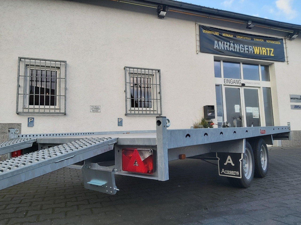 Anssems MSX 3000 Multitransporter 405x200cm Aluboden 3000kg Aktion bei Onlinekauf - Remolque plataforma/ Caja abierta: foto 3 Anssems MSX 3000 Multitransporter 405x200cm Aluboden 3000kg Aktion bei Onlinekauf - Remolque plataforma/ Caja abierta: foto 3