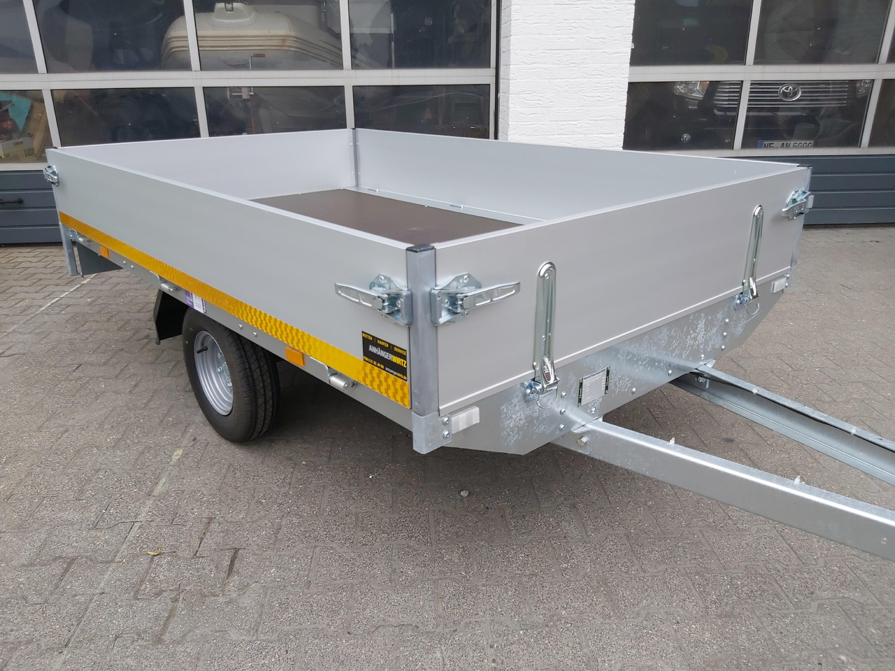 Hochlader light 2314 230x145x30cm Lfh: 56cm 10" (XS) 750kg ungebremst AKTION online - Remolque de coche: foto 3 Hochlader light 2314 230x145x30cm Lfh: 56cm 10" (XS) 750kg ungebremst AKTION online - Remolque de coche: foto 3