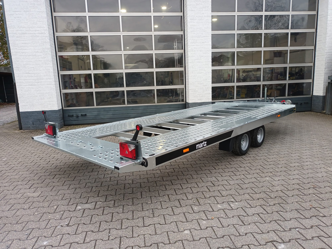 Martz Cartrailer GT KIPP 480/2 3T 480x205cm Profi Lohr Stahl Winde 10" 3000kg 100km/H - Remolque portavehículos: foto 2 Martz Cartrailer GT KIPP 480/2 3T 480x205cm Profi Lohr Stahl Winde 10" 3000kg 100km/H - Remolque portavehículos: foto 2