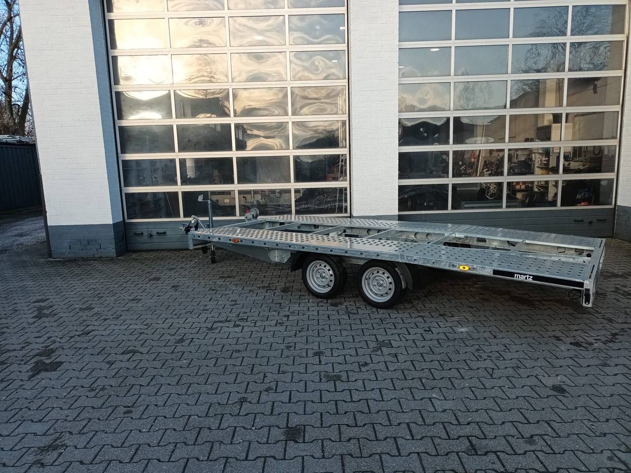Martz GT UNIDECK PLUS 450/2 S 2,7T Lohr Stahl Fahrschienen Winde 13" 2700kg - Remolque portavehículos: foto 3 Martz GT UNIDECK PLUS 450/2 S 2,7T Lohr Stahl Fahrschienen Winde 13" 2700kg - Remolque portavehículos: foto 3