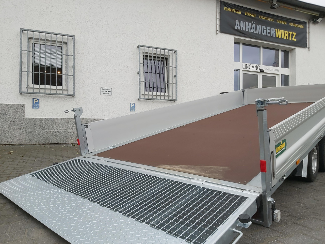 Unsinn Maschinentransporter PKL 3042-10-2040 426x204x350cm easyload Alufelgen 3000kg - Remolque plataforma/ Caja abierta: foto 3 Unsinn Maschinentransporter PKL 3042-10-2040 426x204x350cm easyload Alufelgen 3000kg - Remolque plataforma/ Caja abierta: foto 3