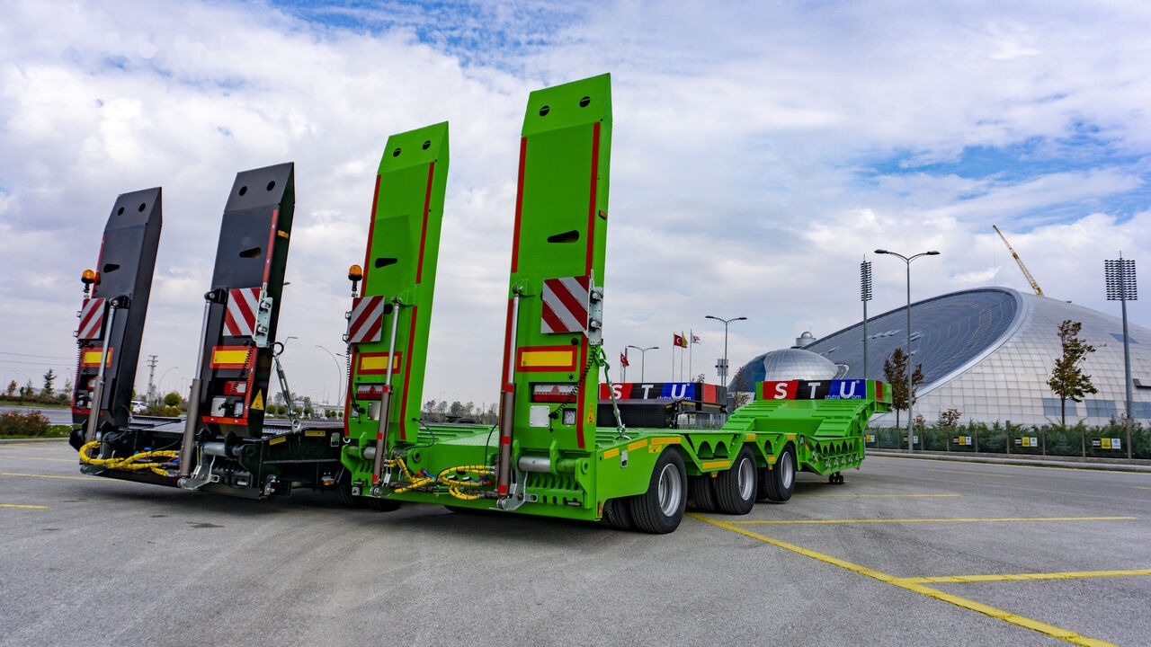 Semirremolque góndola rebajadas nuevo STU 3 Axles Lowbed Trailer: foto 11 Semirremolque góndola rebajadas nuevo STU 3 Axles Lowbed Trailer: foto 11