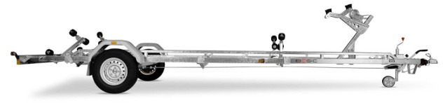 Brenderup Brenderup Premium Bootsanhänger 221800B SR mit Superrollen, 1,8 to. 6,6m/ 22 Fuß - Remolque para barco: foto 3 Brenderup Brenderup Premium Bootsanhänger 221800B SR mit Superrollen, 1,8 to. 6,6m/ 22 Fuß - Remolque para barco: foto 3