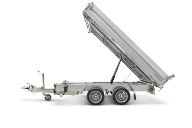 Humbaur 3-Seitenkipper HTK 2700.27 Alu, 2670 x 1500 x 350 mm, 2,7 to. - Remolque volquete: foto 2 Humbaur 3-Seitenkipper HTK 2700.27 Alu, 2670 x 1500 x 350 mm, 2,7 to. - Remolque volquete: foto 2